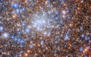 cluster of stars in the constellation scorpius