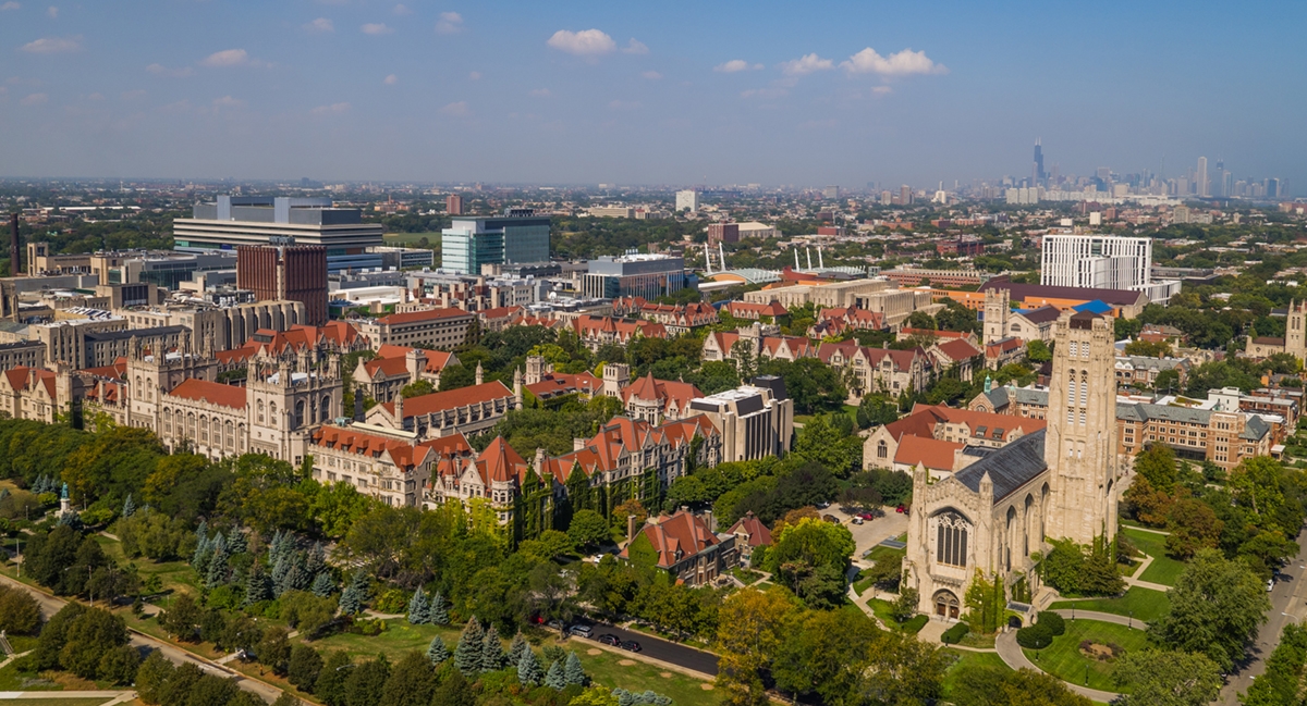 University of Chicago aerial