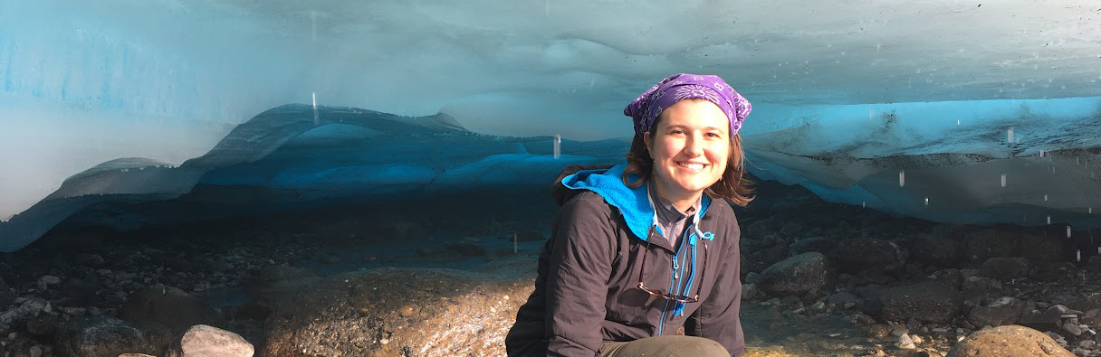 NSF GRFP recipient Sarah Messenger in Alaska during her time as a Research Assistant at the MBL. Credit: Sarah Messenger