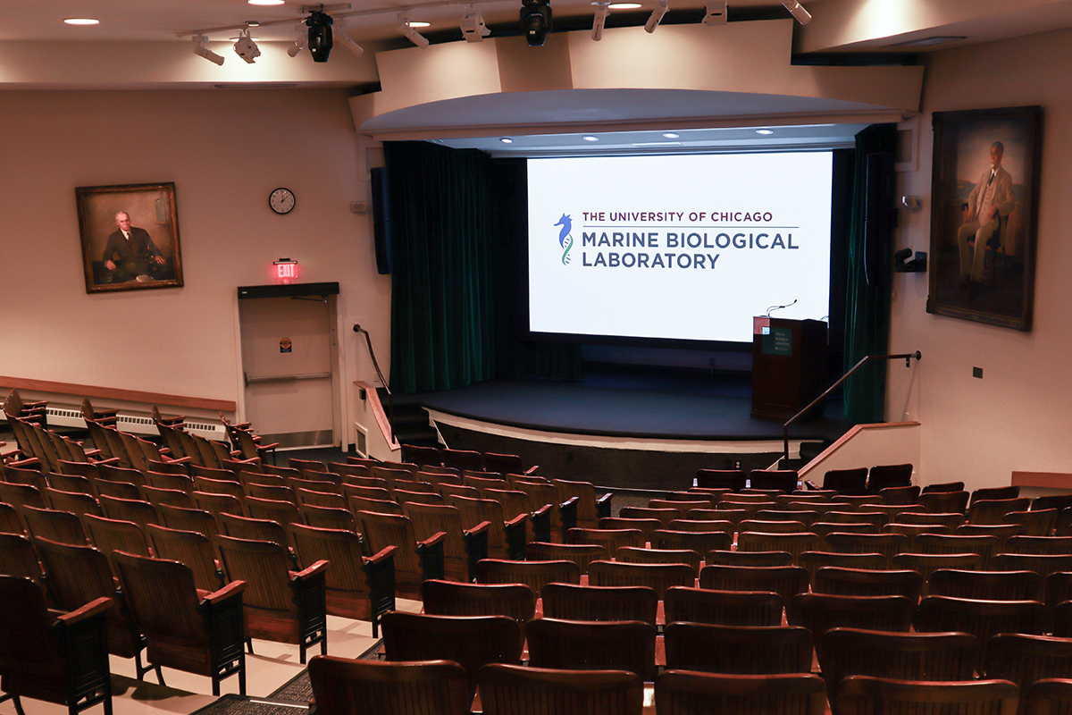 Cornelia Clapp Auditorium at the Marine Biological Laboratory