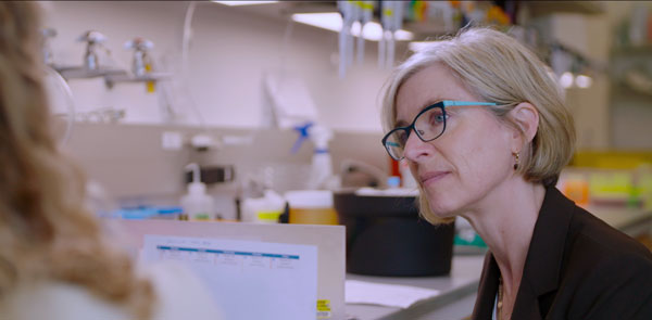 Jennifer Doudna in the documentary film Human Nature.