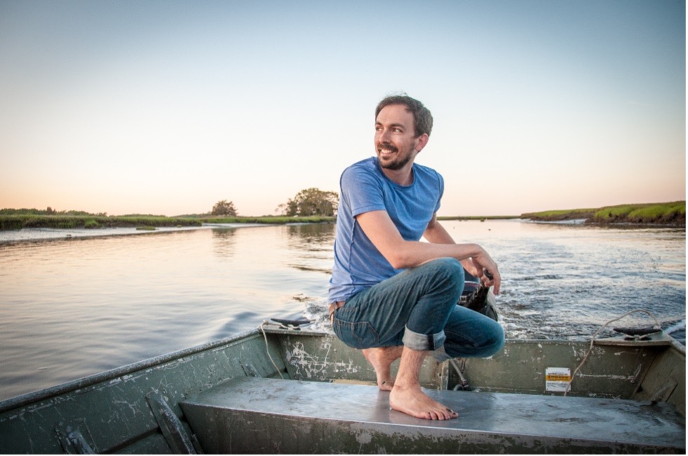 David Johnson in the Great Marsh in northeast Massachusetts. Photo Credit: Danito Jo Talbot