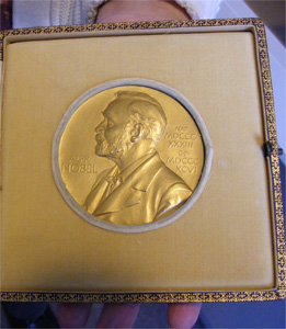 Thomas Hunt Morgan's Nobel Prize medal