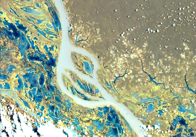 NASA image Amazon River