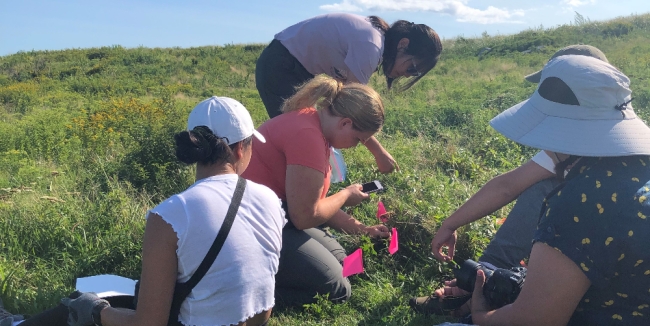students at Penikese Island. 