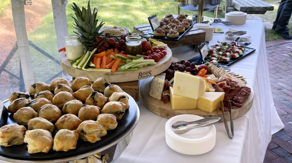 A selection of appetizers.