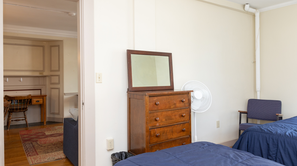 Brick Apartment Bedroom