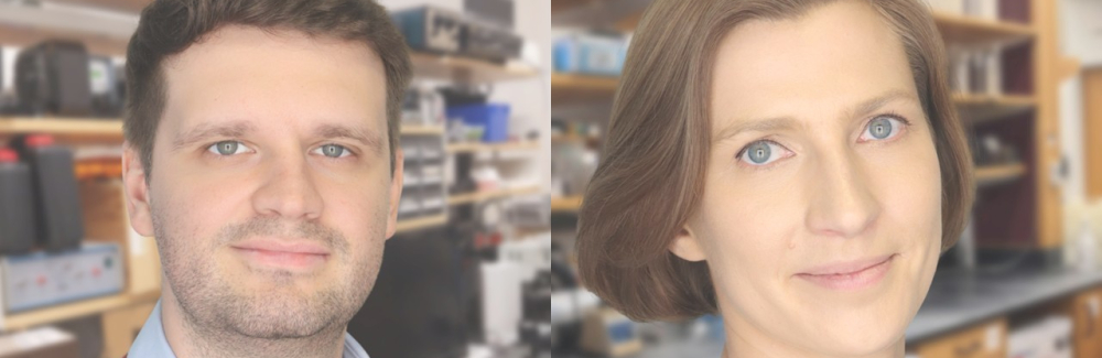 Head shots of Jakub Czuchnowski and Ewa Sitarska side by side with Jakub on the left. 