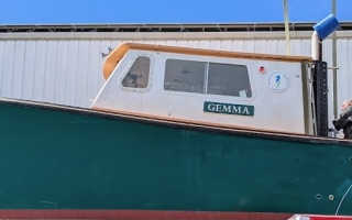 RV Gemma in Dry dock 