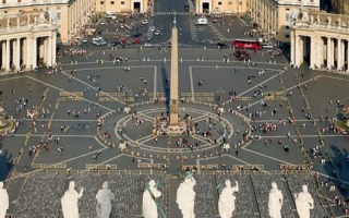 St Peters Square in Vatican City