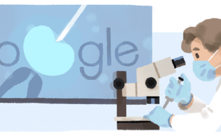 Anne McLaren Celebrated in Google Doodle