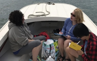 Women in boat