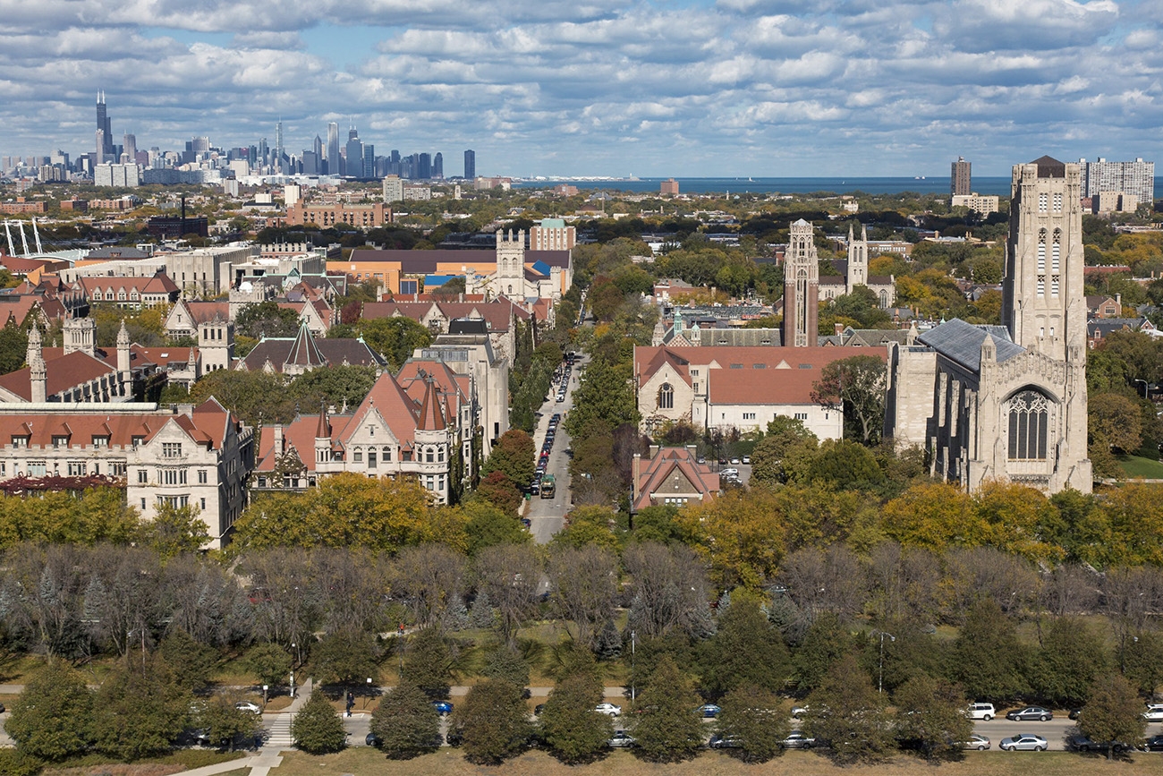 The University of Chicago campus. Credit: Tom Rossiter