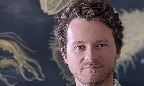 Man with short wavy brown hair.