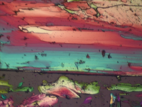 "Desert Landscape on a Salt Crystal," by Loretta Roberson, Michael Shribak, and Navahni (grade 11) was one of the MBL submissions to the UChicago "Science as Art" competition.